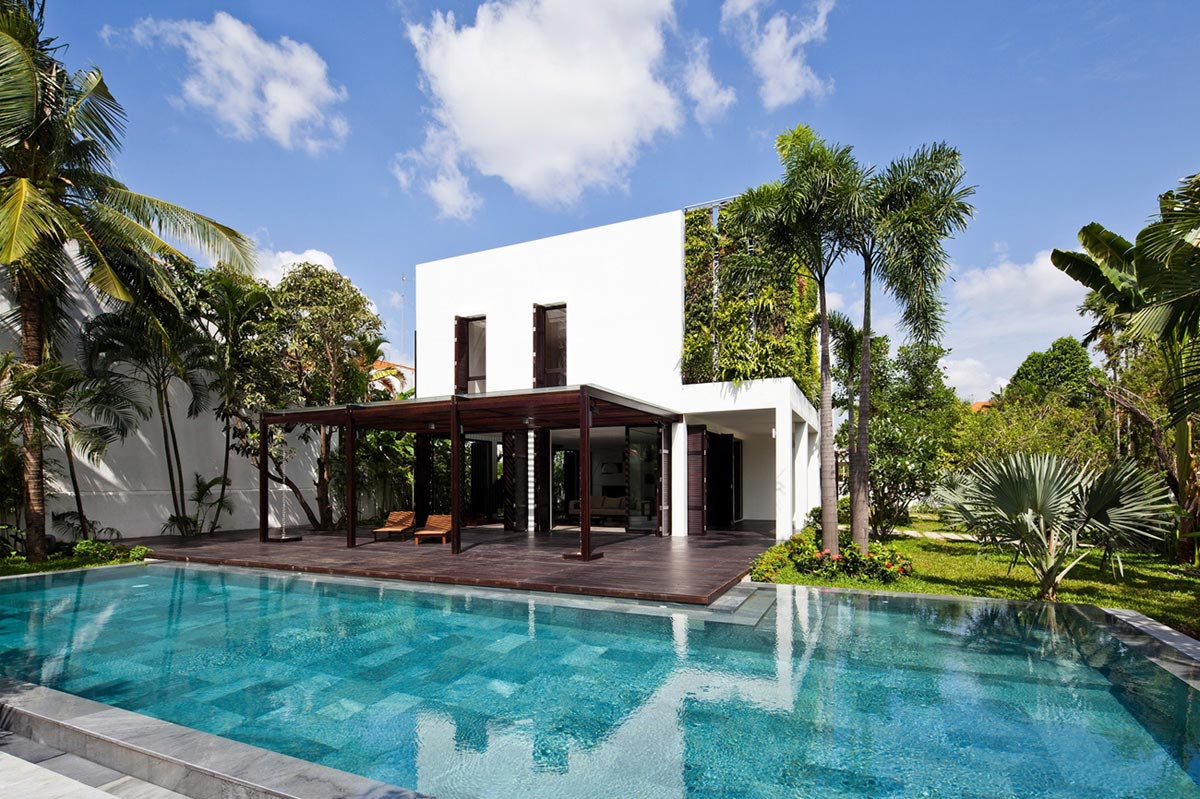 Thao Dien Villa by MM ++ Architects - CAANdesign | Architecture and home design blog